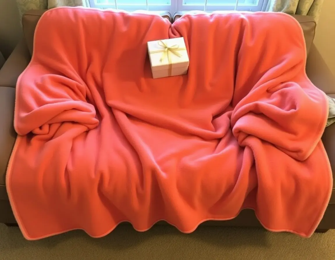 Coperta in Pile Doppia con Maniche