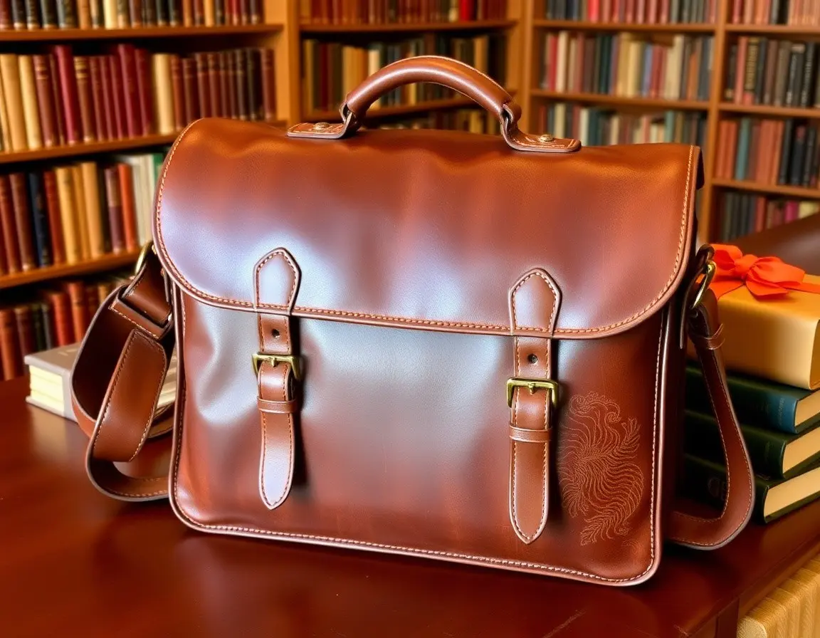 Borsa Messenger/Portadocumenti in Pelle