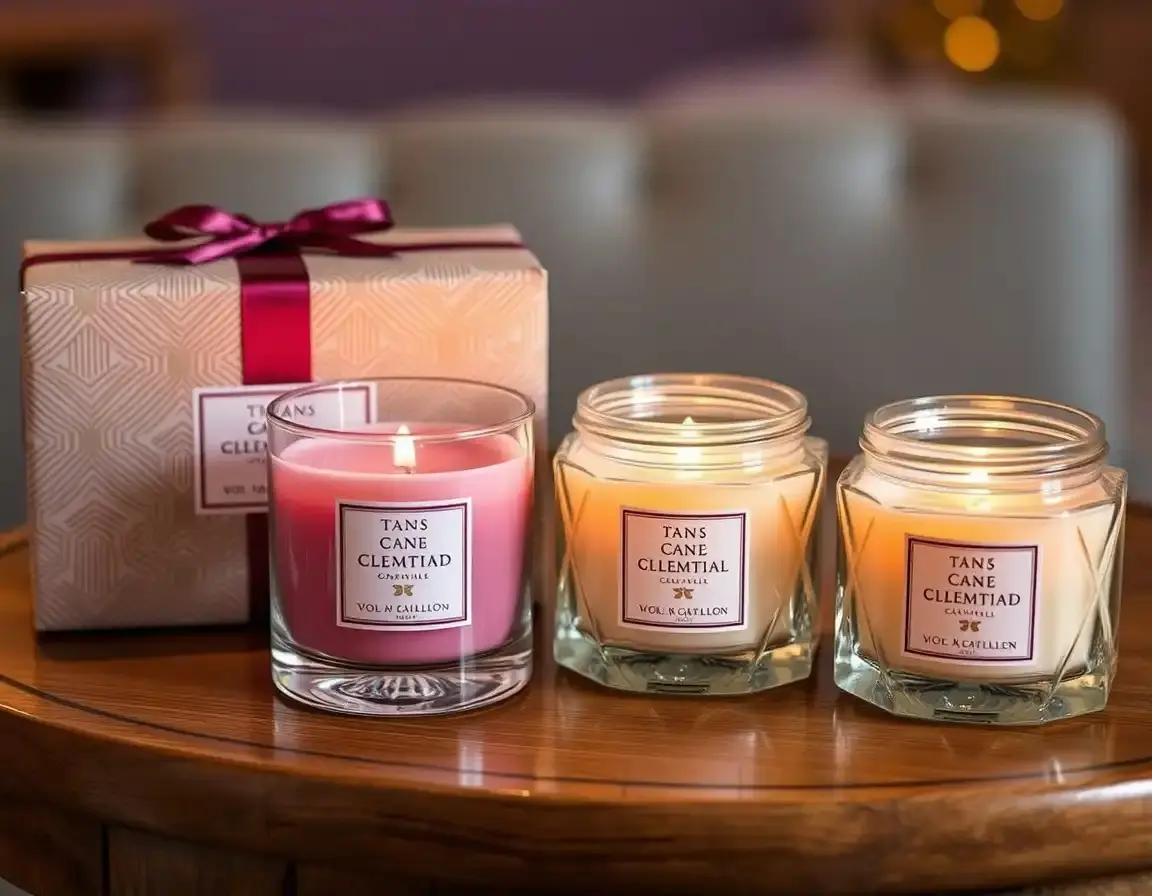 Set di Candele Profumate di Lusso