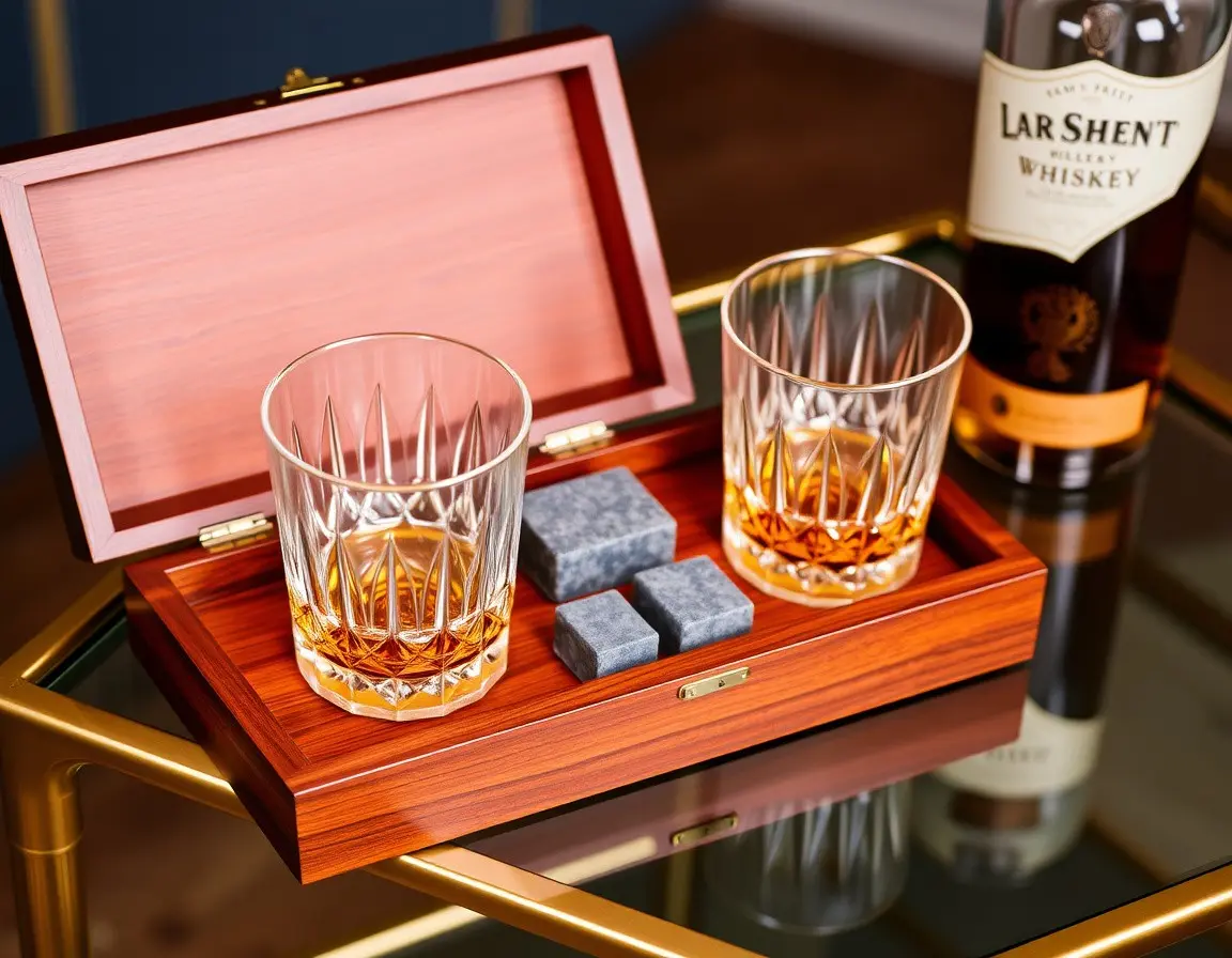 Set Bicchieri e Pietre da Whiskey