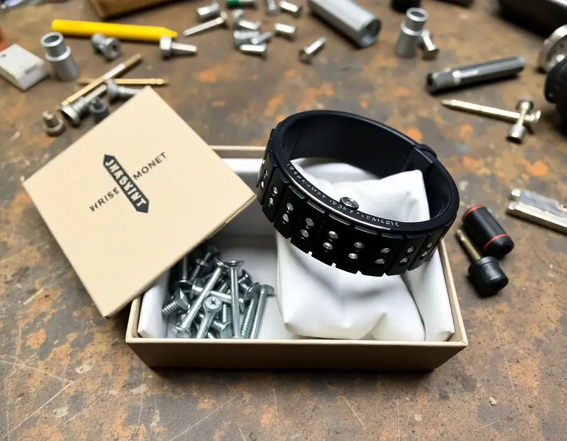 Braccialetto Magnetico Porta Attrezzi