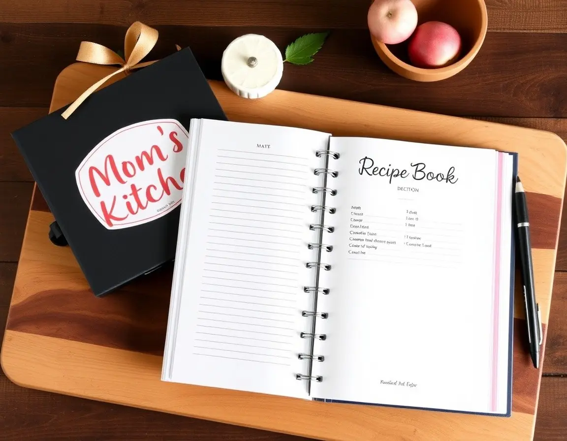 Libro di Ricette Personalizzato per la mamma